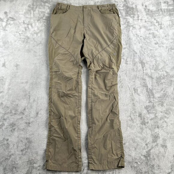 Columbia Khaki Hiking Omni-Shade Pants Youth Kids Size XXL Outdoor - Picture 1 of 12